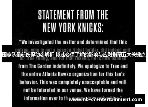 国家队最新伤停动态解析 球迷必须了解的影响与应对指南五大关键点