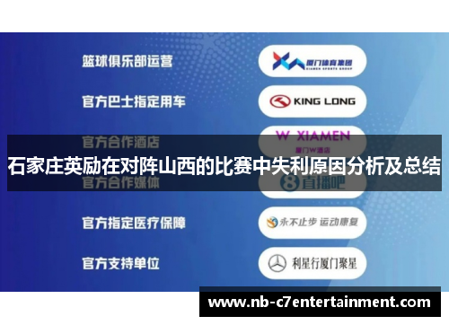 石家庄英励在对阵山西的比赛中失利原因分析及总结
